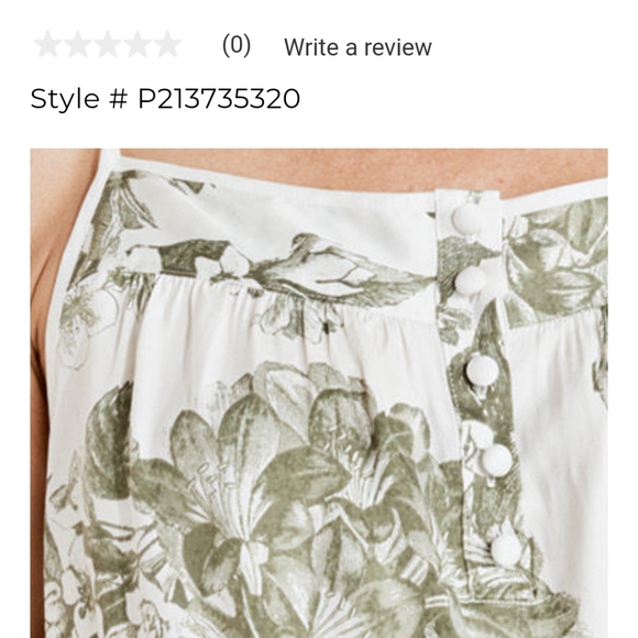 Talbots Washable Silk Camisole (Haven Well Within) EUC - Picture 2 of 6